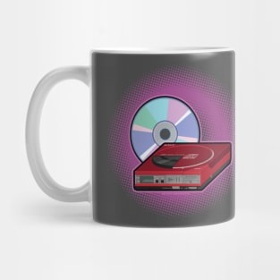 Sony DiscMan first introduced in 1984 Mug